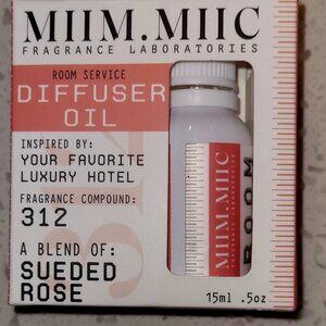 MIIM.MIIC Fragrance 312 SUEDE ROSE Diffuser Oil *Inspired By Your Favorite Hotel